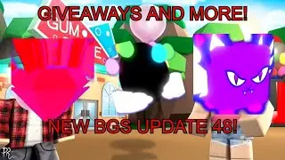 🔴Bubble Gum Simulator NEW UPDATE 48 LIVE! (Roblox)🔴#ROADTO1K