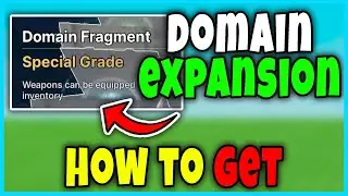 How to GET DOMAIN EXPANSION in JUJUTSU ZERO - DOMAIN EXPANSION FULL GUIDE Roblox