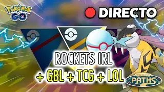 [DIRECTO]  🔵 🔥 🔵 TARDE LOCA: IRL ROCKET + GBL + TCG + LOL 🔵 !nihabit !alertas🔥🔵