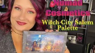 Nomad Cosmetics Witch City Salem New Release- Shadows Performing Live and  Lip Swatches!