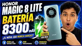 HONOR MAGIC 8 LITE |  Caracter&iacute;sticas que SORPRENDEN! ⚡