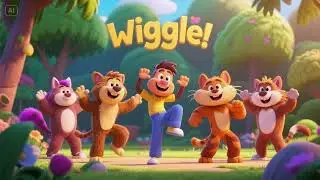 Wiggle with the Wild Ones | Nursery Rhymes & Kids Songs