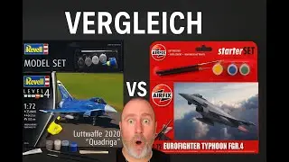 &bdquo;Revell vs. Airfix Eurofighter in 1/72 | Vergleich & Unboxing&ldquo;