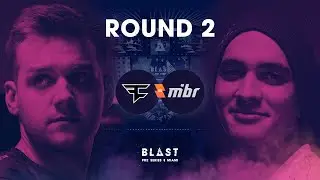 BLAST Pro Series Miami 2019 &ndash; Round 2: FaZe vs. MIBR