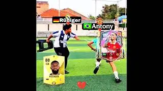 R&uuml;diger defending 🤣🗿#eafc24 #fcmobile #fifamobile #eafifa #easports #fifa #fifa23 #shorts #fc25