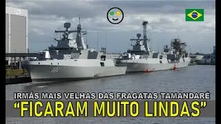 TKMS entrega IRM&Atilde; mais VELHA das FRAGATAS TAMANDAR&Eacute; do BRASIL  