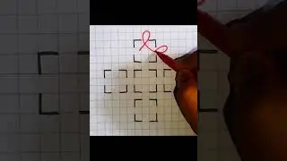 #gridart #grid #easy #shorts #drawing @flyart