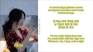 Heize - SHE&rsquo;S FINE (Rom-Han-Eng Lyrics)