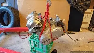 Honda CB750 Restoration - Pulling the Engine  Part 4
