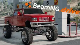 Lifted OBS Ford - Big Red | BeamNG