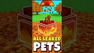 FULLY LEAKED PETS in FALL MARKET UPDATE Grow A Garden Roblox #roblox #growagarden #growagardenshorts