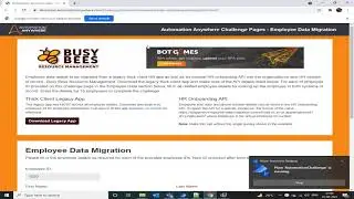 AutomationChallenge- Employee Data Migration