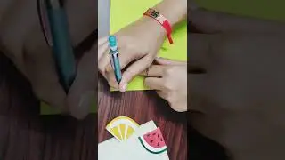 Fruit Origami Corner Bookmarks | Full Video On Channel