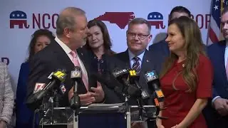 Rep. Tricia Cotham announces her party affiliation change from Democrat to Republican on 4.5.23.