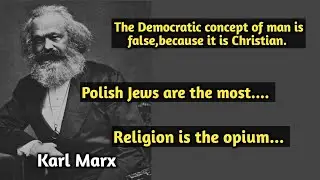 Life Changing Quotes By Karl Marx | Polish Jews are the most... & Religion is the opium... #karlmarx