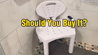 Prevent Shower Falls With This SUPER STURDY Shower Chair | Reviewed In Under 2 Minutes