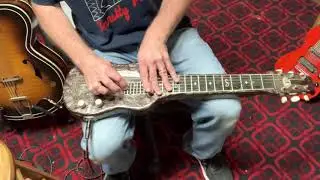 C6 Lap Steel Lesson - How to play Statesboro Blues/Allman Brothers slide guitar intro