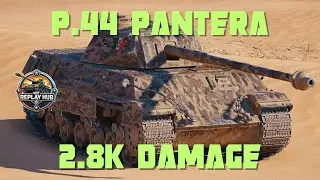 P44 Pantera DOMINATES in World of Tanks with 2.8K Damage