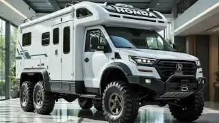 Автодом Honda 6x6 2026 года 🤯 Настоящий роскошный внедорожник, в существование которого вы не пов...