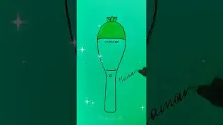 рисую лайтстики k-pop групп#designer#kpop#art#art#одежда#рисование#mamamoo#shorts