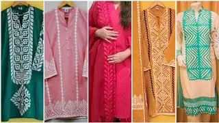 Latest Aplic work dress designing ideas/ new Aplic work dress designs/Aplic work collection by SG FC