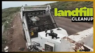 How One Machine Helped this Landfill Cut Litter Cleanup Time by 75% +