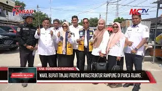 WAKIL BUPATI TINJAU PROYEK INFRASTRUKTUR RAMPUNG DI PANCA RIJANG