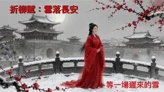《折柳賦：雪落長安》：墨染長安，等一場遲來的雪〡一段跨越戰火與時光，最終只剩寒蟬與殘雪的執著等待〡故人已逝、繁華落幕 #中國風  #古風歌曲 #淒美 #長安 #原創歌詞 #折柳賦