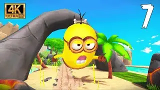 Minion Rush Speedrun- Cro-minion Punch 135 Minions while using the Banana Vacuum at The Volcano | 4K