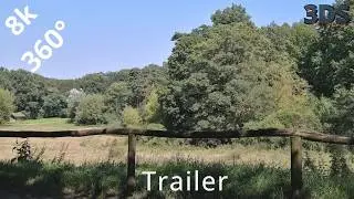 Parks: Historische Rodelbahn in Berlin-Zehlendorf, Digitale Reisen, Trailer, 8k, 360&deg;