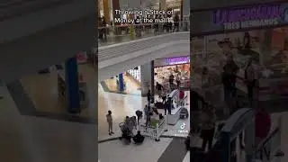 Throwing a Stack of money at the mall💸🛍️