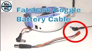 Fatshark Goggle Battery Cable Extension, How to make it and Where to get it.