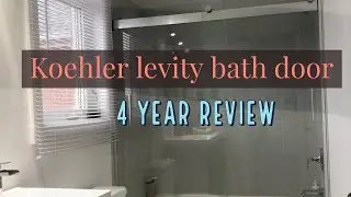 ОБЗОР Дверь для ванны Kohler Levity с ручным управлением &mdash; 60 дюймов, стеклянная дверь 1/4 дюйма ...