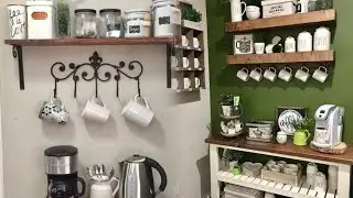 Small Modern Kitchen Coffee Station Ideas for Home That Is Perfect Coffee Bar