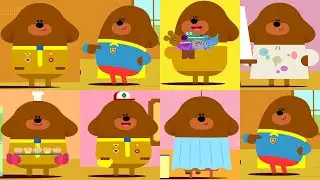 Все игры Hey Duggee - Приложение The Big Badge, Супер Белка, Рисование торта, Лист, Мишура, Геймп...