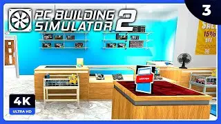 PC BS2 #3 | MEJORANDO LA TIENDA | PC BUILDING SIMULATOR 2 Gameplay Español