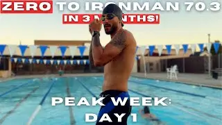 От нуля до Ironman 70.3 | Пиковая неделя, день 1 &mdash; плавание и бег на длинные дистанции