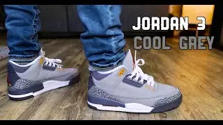 Jordan 3 Cool Grey Review and On Foot