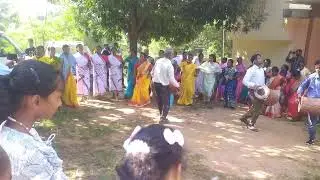 traditional tusgo festival dance of tribal of latehar