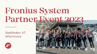 Fronius System Partner Event 2023 Saalfelden