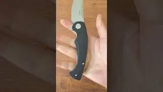 Kubey ku173K Folding Knife Beadblast 14C28N Blade Black G10 Handle