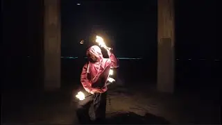 AMAZING Dual Fire Nunchucks Performance