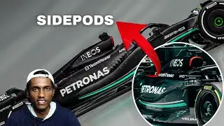 The Hidden Power of F1 Sidepods: How They Shape Speed#f1 #mercedesamgf1team #redbull #racing