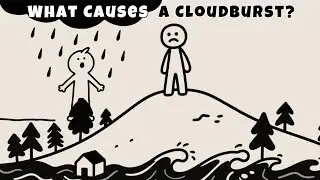 What Causes a Cloudburst? | How does a Cloudburst Happen? 🌧️ | Discovery Dots