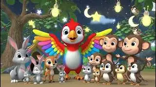 Mithu Totay Ki Rang Birangi Duniya | Urdu Kids Story | Jungle Adventure | Roman Urdu Rhymes