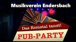 Marching-Show bei der Pub-Party des Musikverein Endersbach