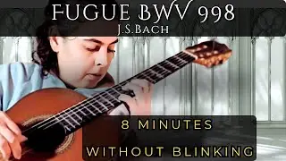 Fugue BWV 998 – J. S. Bach | Classical Guitar Performance by Teresa Abreu