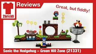LEGO Sonic the Hedgehog - Green Hill Zone 21331 - 2BRICKS REVIEW!