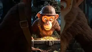 Funny Monkey Adventure 🐒 Momo&rsquo;s Treasure Hunt | TamilTamil Kids, monkey adventures