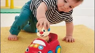 Fisher Price Laugh and Learn Puppy's Smart Stages Push Car Playset